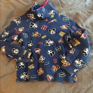 Vintage Mickey Mouse and friends turtleneck